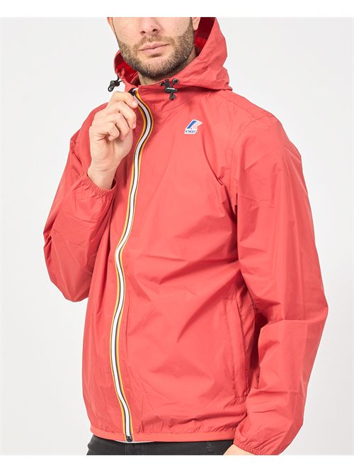 K-way Levrai Claude jacket with hood and logo K-WAY | K2123ZW-LE VRAI CLAUDE703